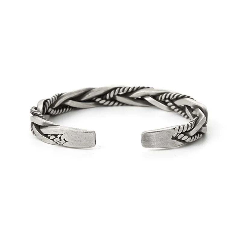 Geometric Copper Plating Men'S Cuff Bracelets